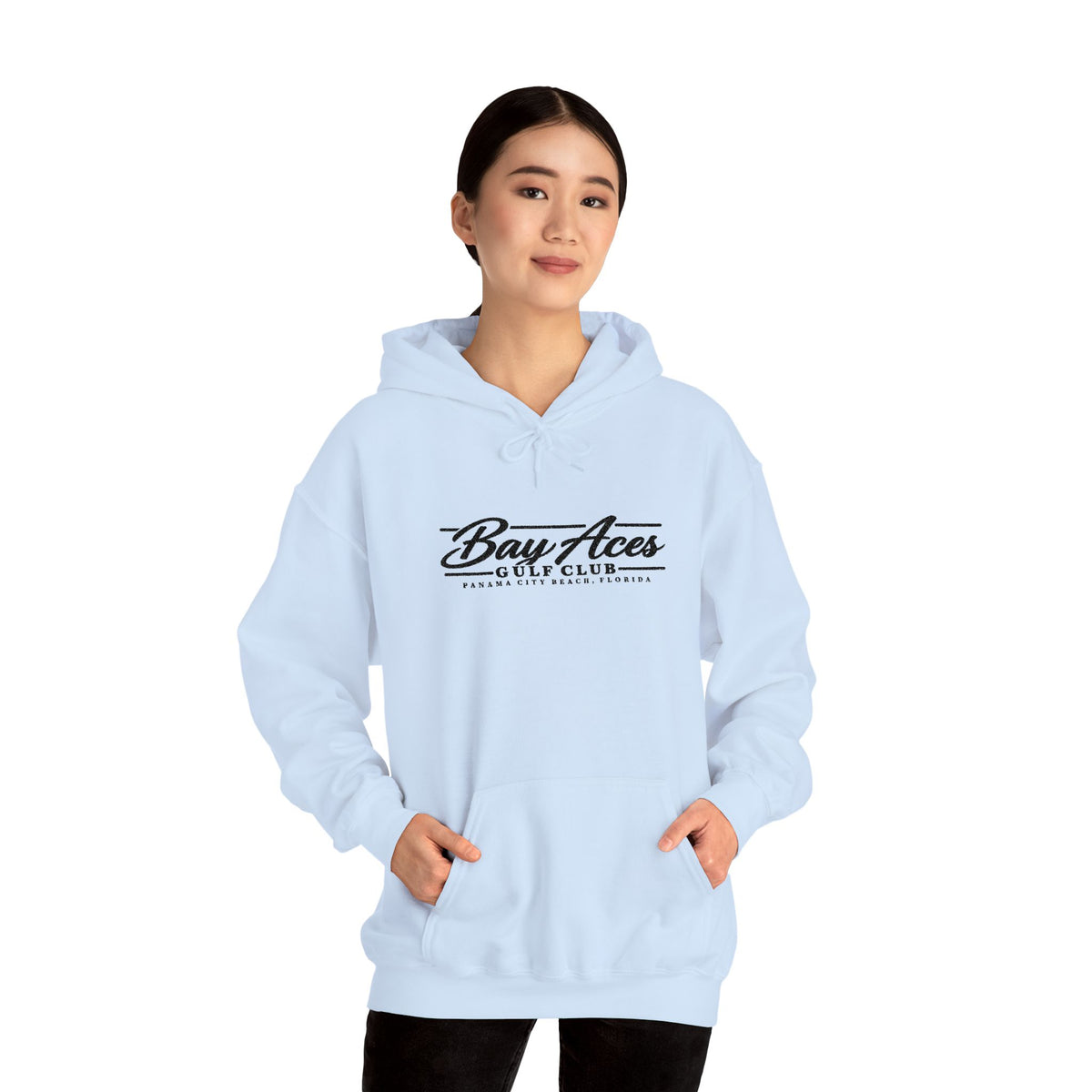 Bay Aces Gulf Club Embroidered Hoodie (Light)