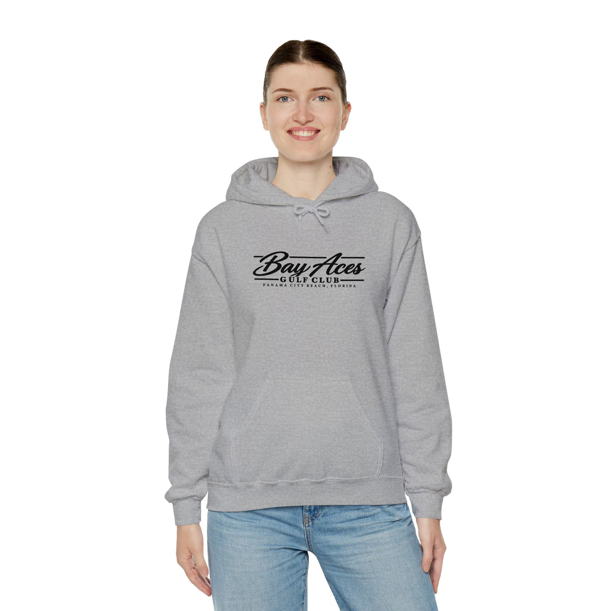 Bay Aces Gulf Club Embroidered Hoodie (Light)