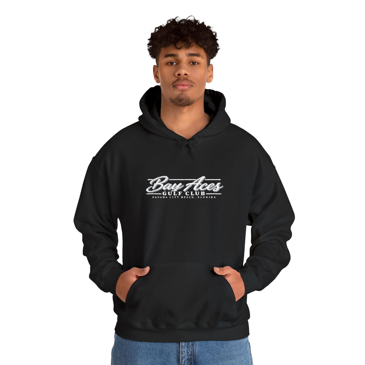 Bay Aces Gulf Club Embroidered Hoodie (Dark)