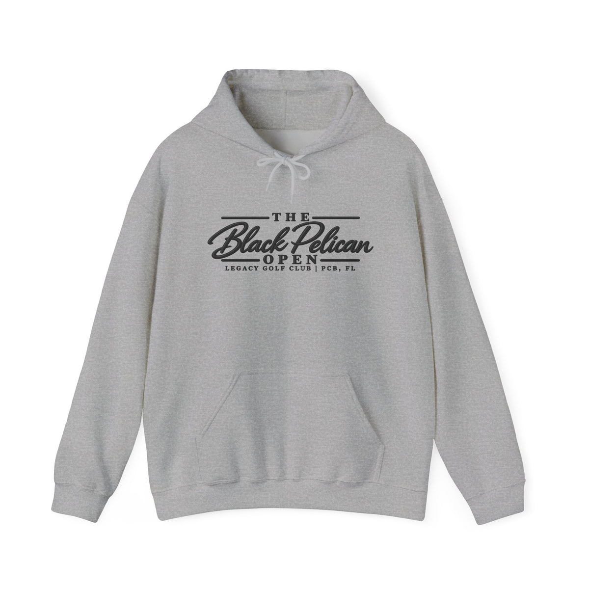 The Black Pelican Open Hoodie