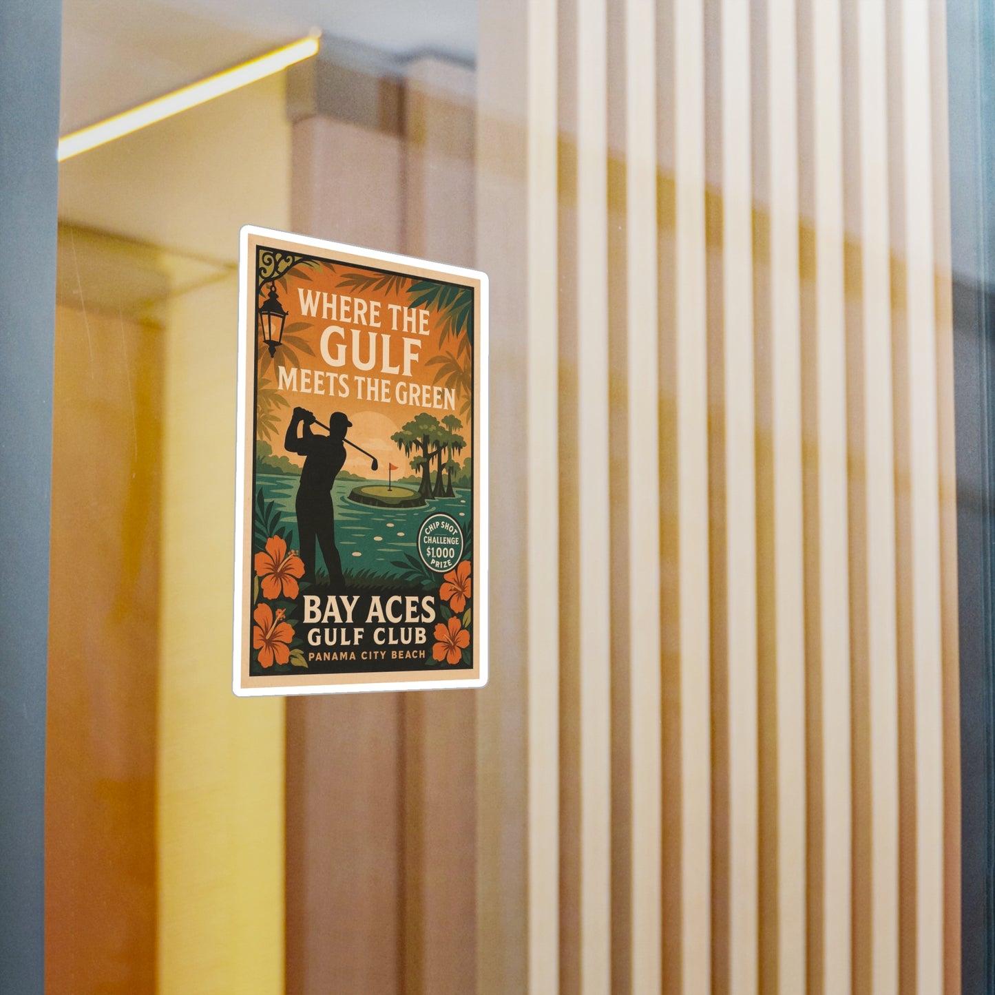 Bay Aces Vintage Sticker