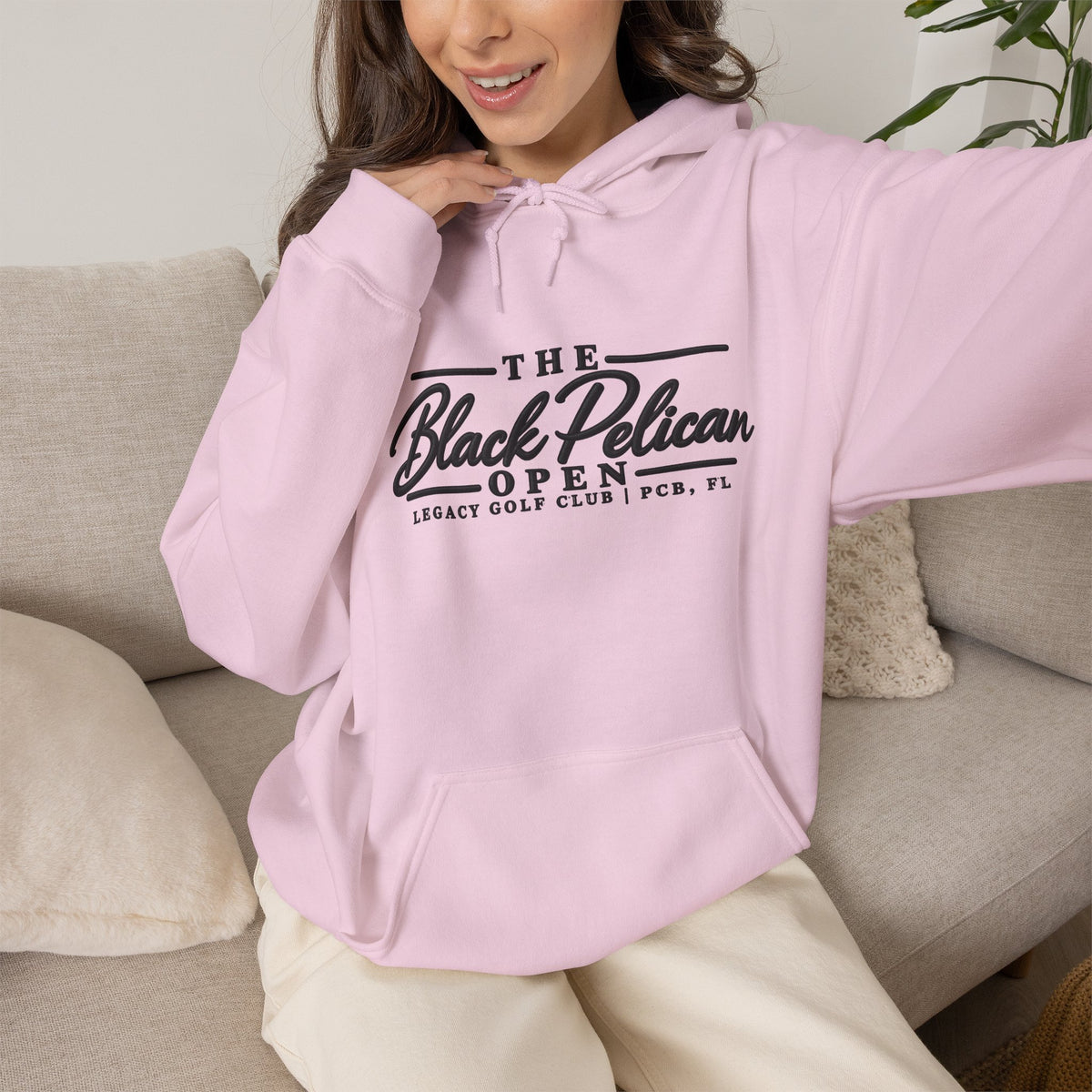 The Black Pelican Open Hoodie
