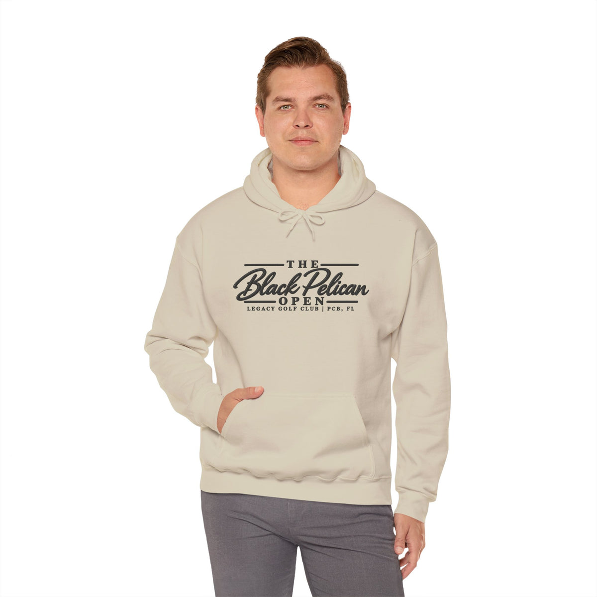The Black Pelican Open Hoodie