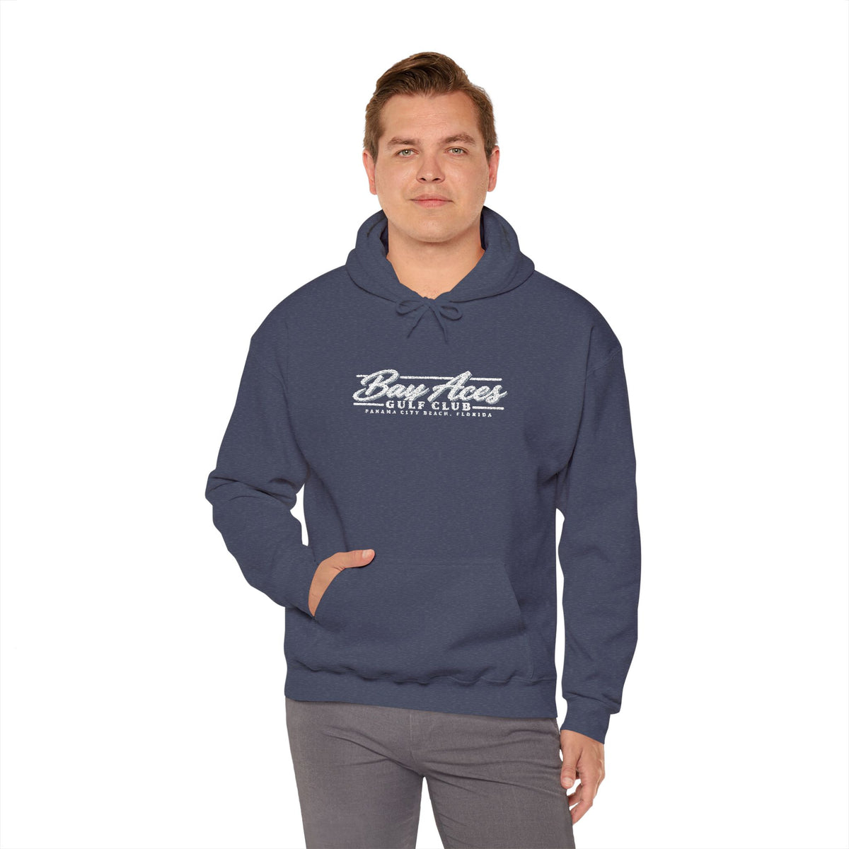 Bay Aces Gulf Club Embroidered Hoodie (Dark)