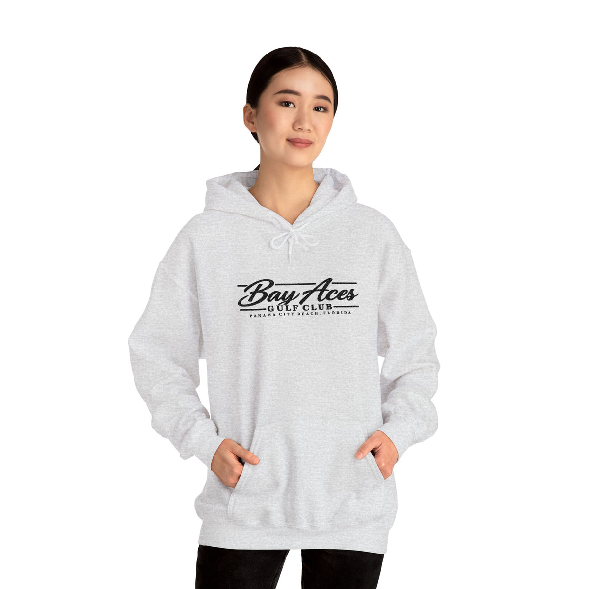 Bay Aces Gulf Club Embroidered Hoodie (Light)