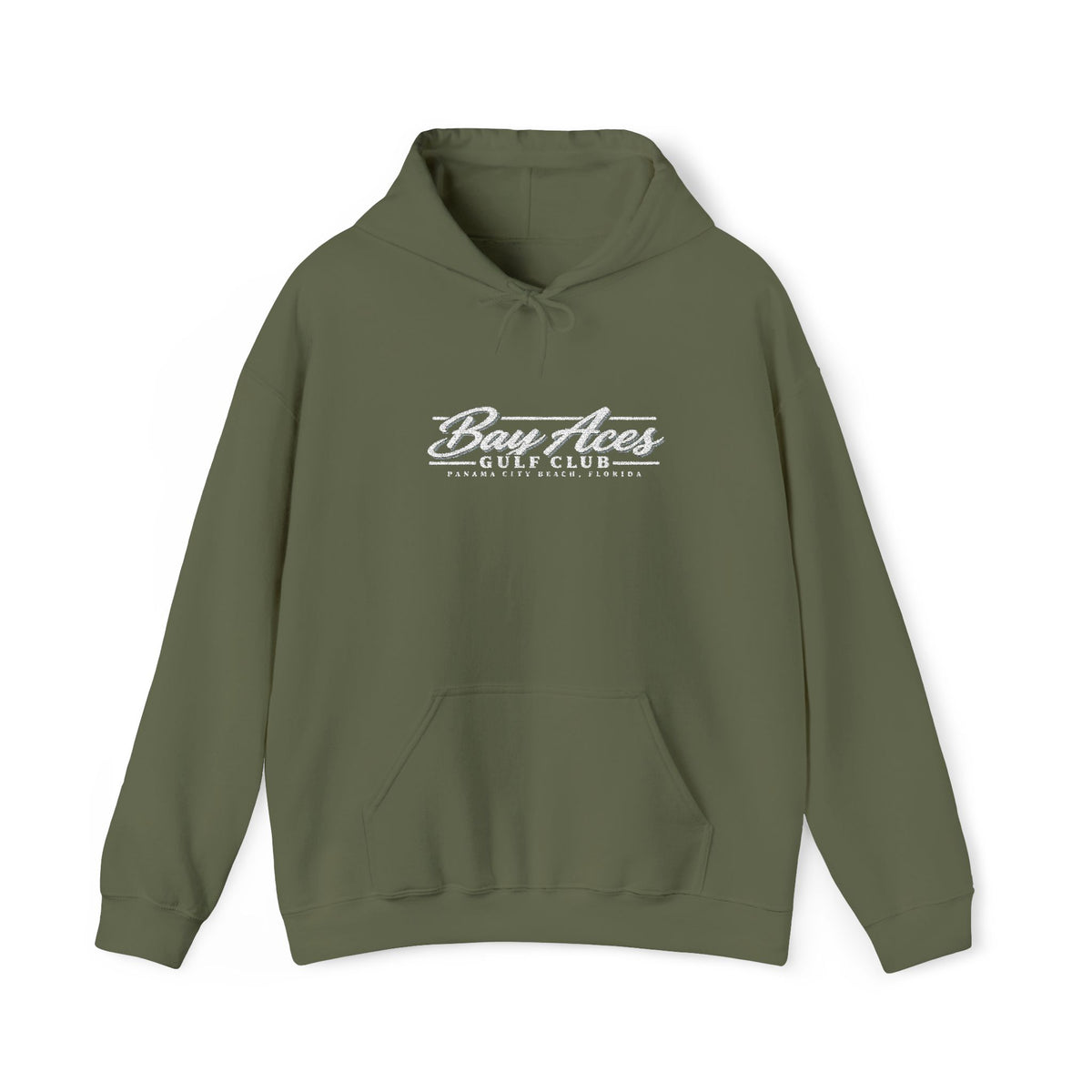 Bay Aces Gulf Club Embroidered Hoodie (Dark)