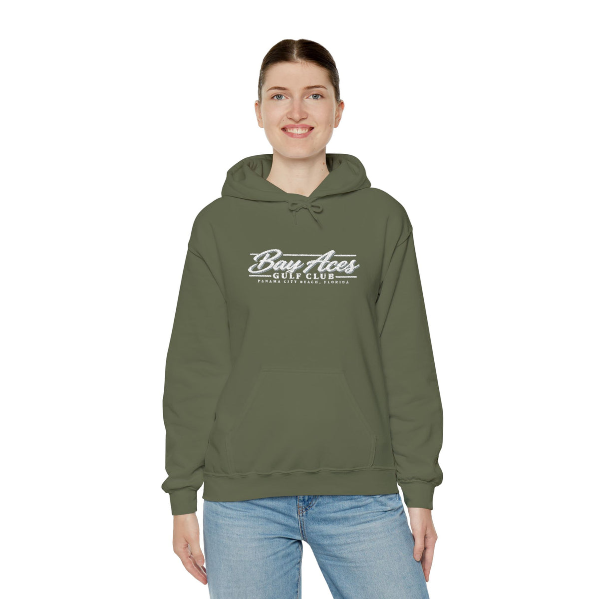 Bay Aces Gulf Club Embroidered Hoodie (Dark)